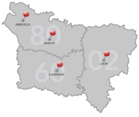 LM 4 agences en Picardie