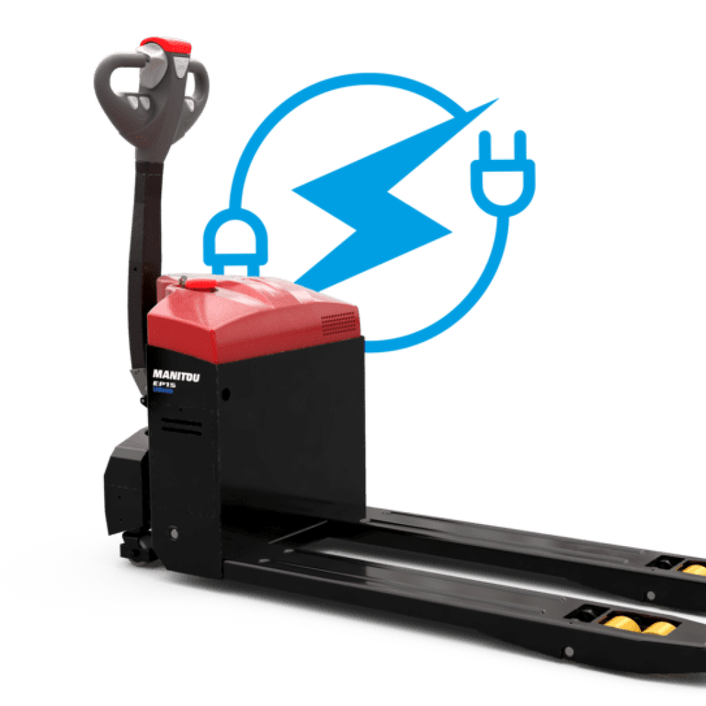 transpalette électrique 1,5t manitou