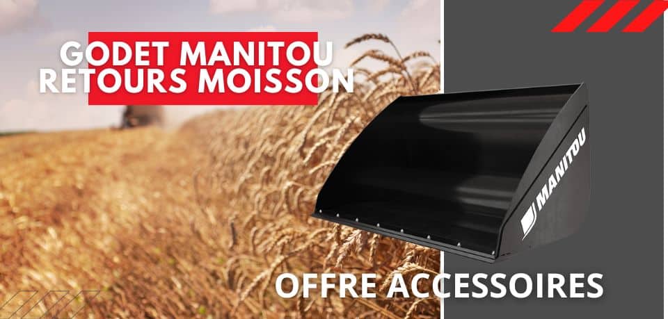 Offre Exceptionnelle sur les Godets Manitou CBA 2500L