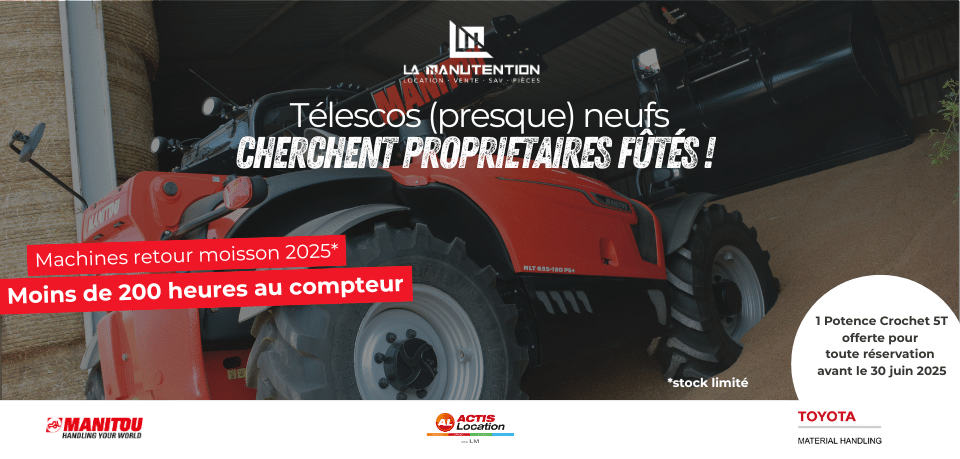 Télesco (presque) neufs, cherchent propriétaires malins