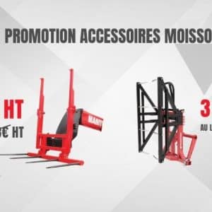 Promotions accessoires moisson 2025