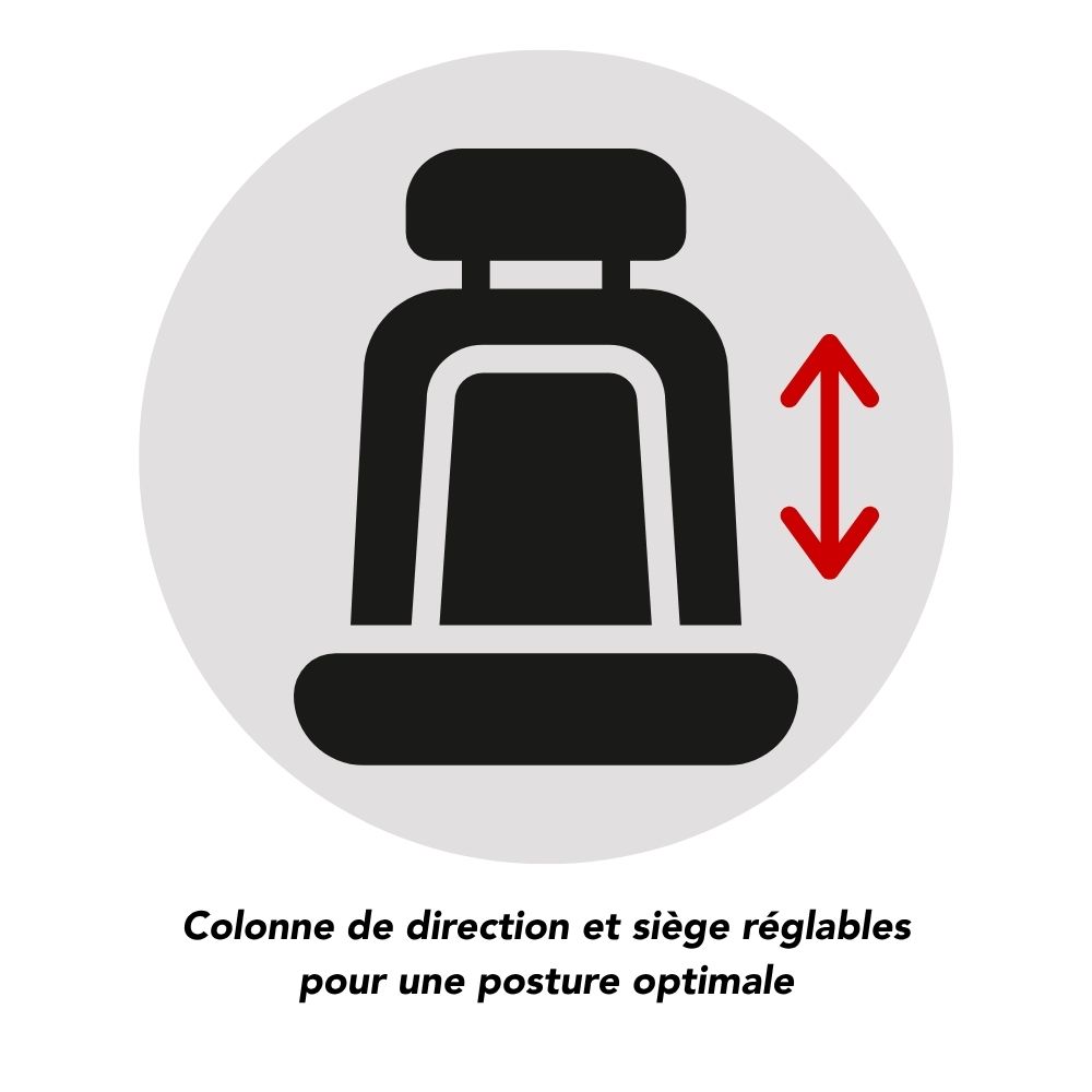 Manitou Siège réglable