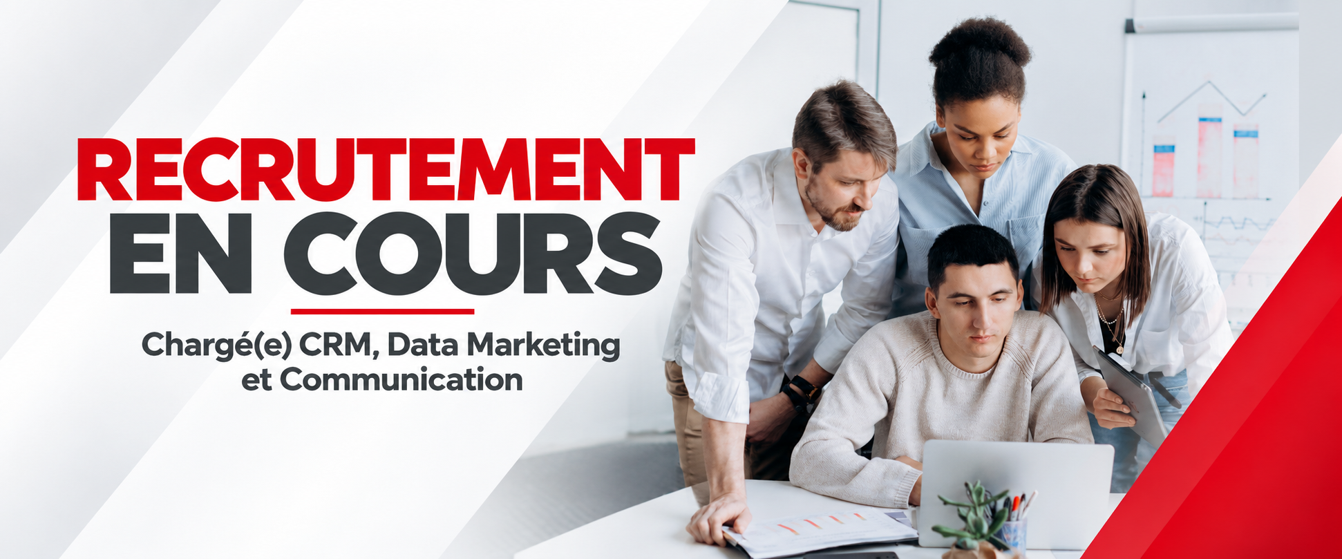 Chargé CRM et communication