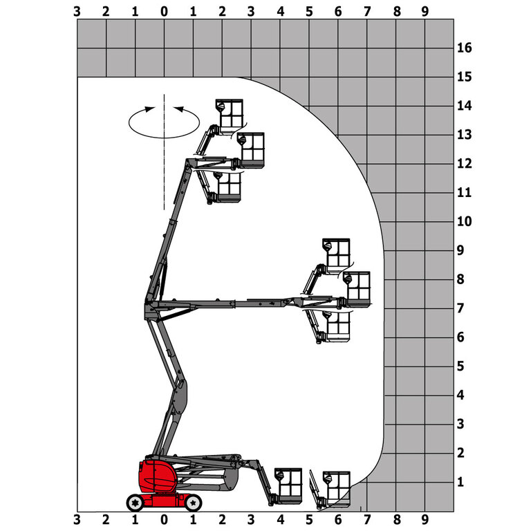 Nacelle élévatrice Manitou 150 AETJ-C 3D Abaq