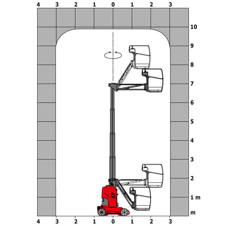 Nacelle élévatrice Manitou 100 VJR Abaq