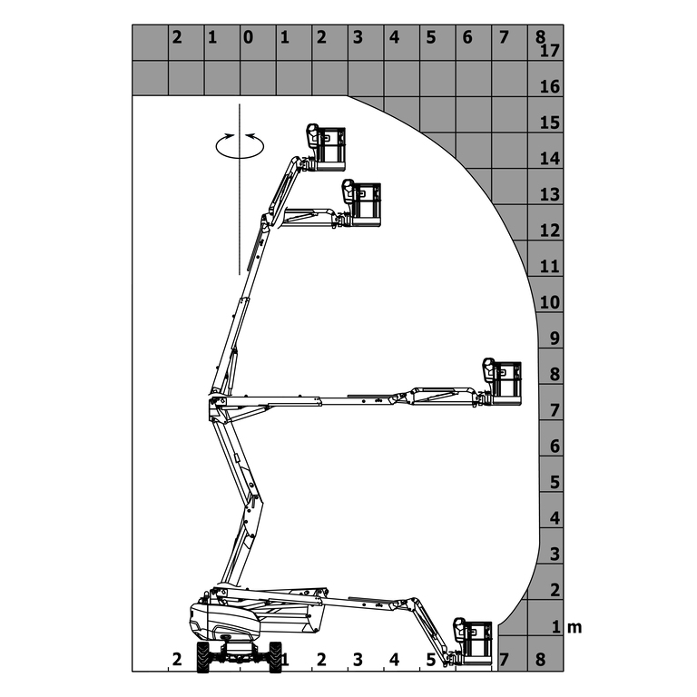Nacelle élévatrice Manitou 160 ATJ 4WS ST5 RC Abaq