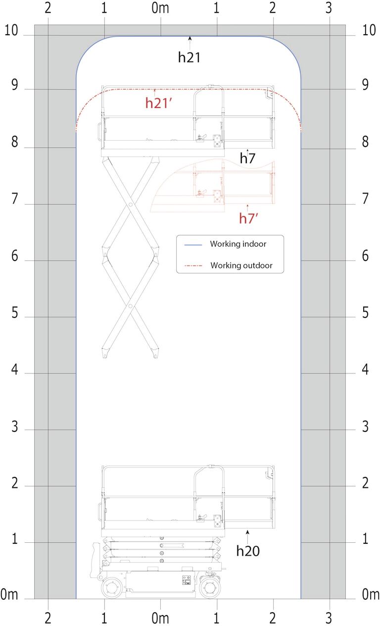 Nacelle élévatrice Manitou SE 1008 Abaq