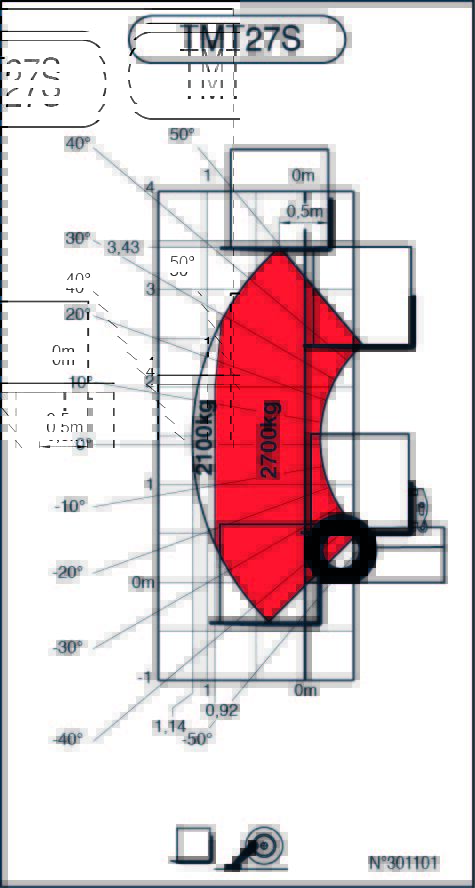 Chariot embarqué Manitou TMT 27S Y ST5 Abaq